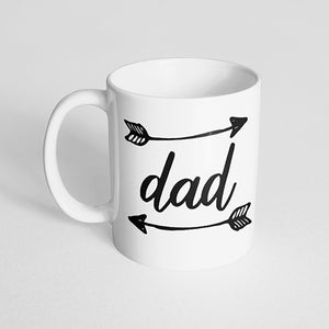 "Dad" arrow Mug