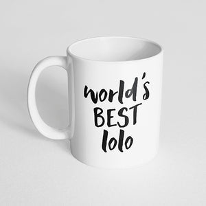 "World's best lolo" Mug