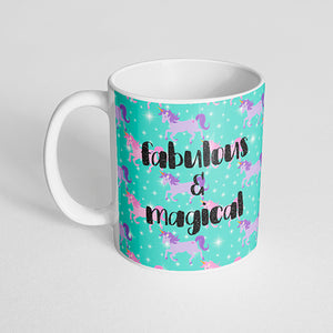 "Fabulous & Magical" Unicorn Mug