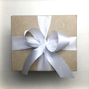 Special Gift Box with White Ribbon