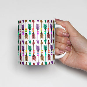 Colorful Arrows Bohemian Mug