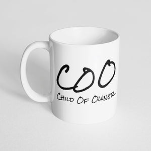 "COO Child of Owner" Mug
