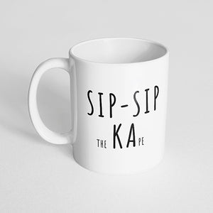 "Sip-sip the kape" Mug
