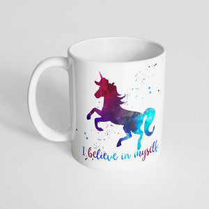 "I believe in myself" Unicorn Mug