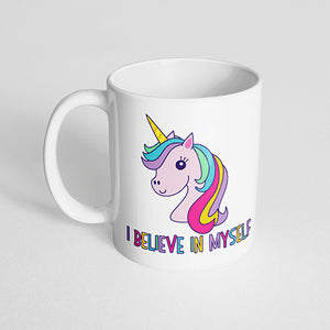 "I believe in myself" Unicorn Mug