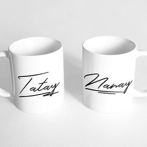 "Tatay" and "Nanay" Couple Mugs