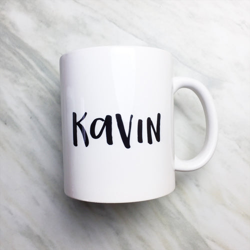 Your Name on a Classic White Mug
