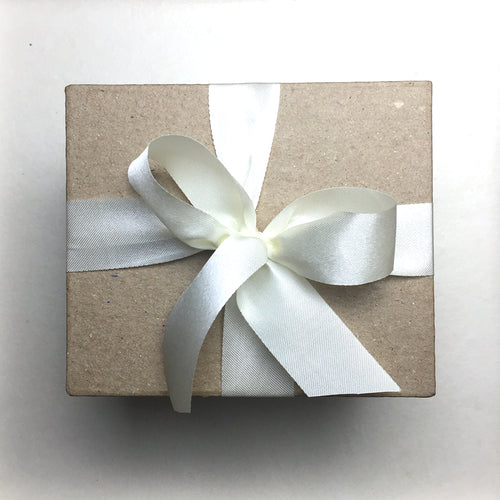 Special Gift Box with Creme Ribbon