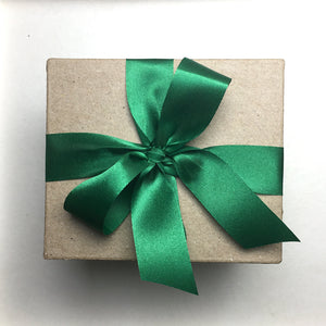 Special Gift Box with Green Ribbon