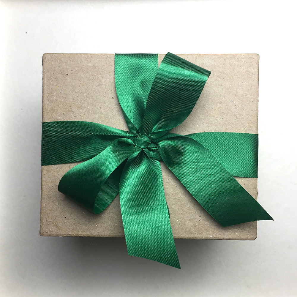 Special Gift Box with Green Ribbon